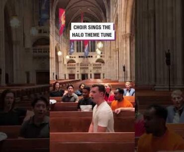 Choir Sings Halo Theme In Church (Best Version)