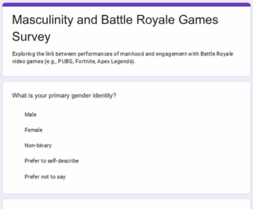 SURVEY ON PUBG