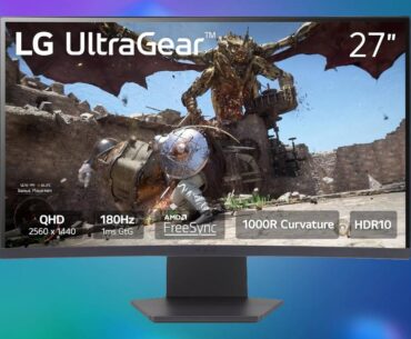 This popular LG QHD curved gaming monitor is currently under $180 with Amazon deal
