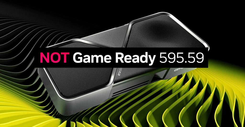 NVIDIA Unreleases Its Geforce 595.59 After Fan and Clock Speed Issues