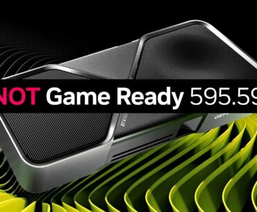 NVIDIA Unreleases Its Geforce 595.59 After Fan and Clock Speed Issues