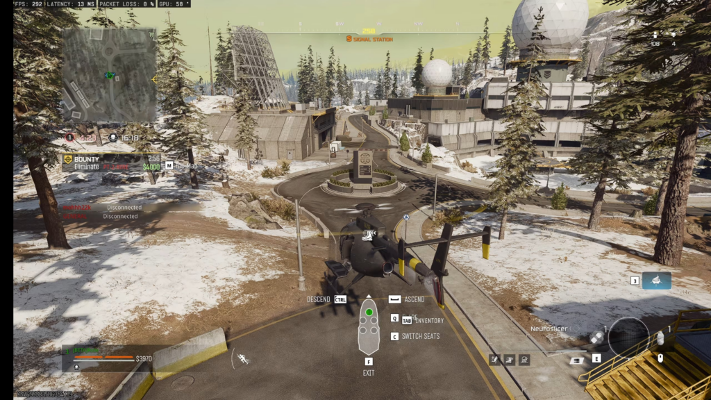 FYI: helicopters have invincibility frames when you get in. Do with that as you will