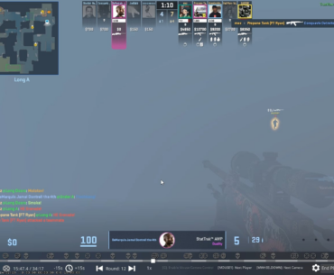 1v4 awp no scope clip