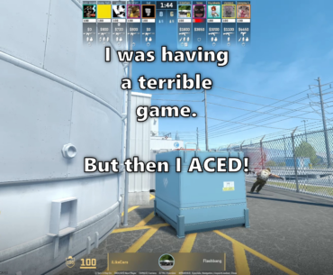 Nuke ACE (+a Knife kill!)