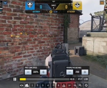 Wall hack or just pure luck?