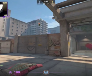 stewie2k shows an easy and effective Overpass wallbang lineup