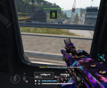 My teammates didn't check the timer enough and got left behind by the final chopper