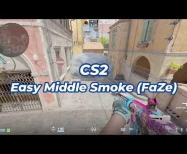 Easy FaZe SMOKE MID from T spawn on Inferno