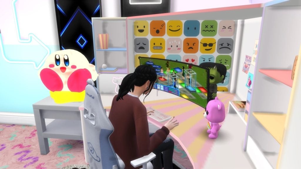 SIMS 4 Gaming CC Screen