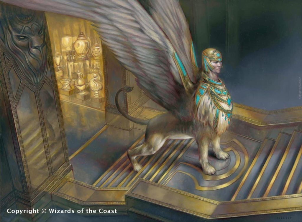 Scholar of the Lost Trove - Illustration by Volkan Baga