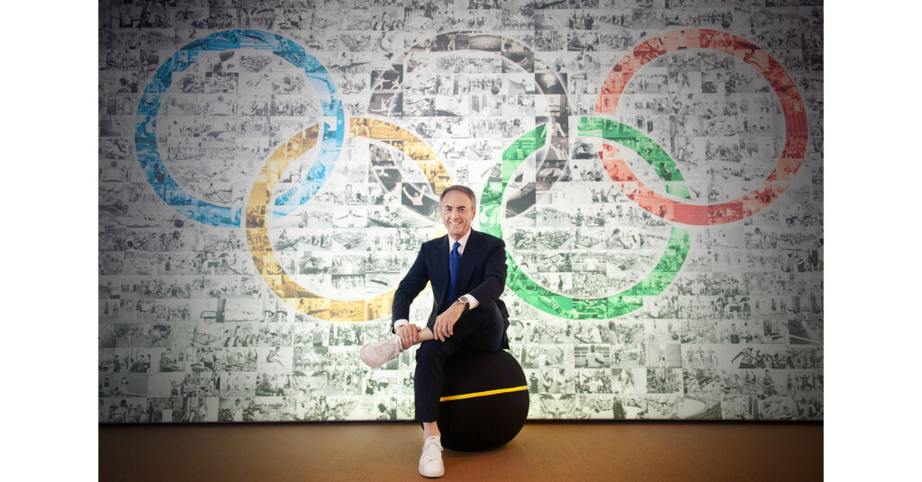 for 10 times at the side of the Olympic Games