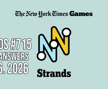 Today's Strands #715 Hints and Answers for February 16, 2026