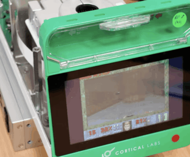 Human Brain (cells) in a dish plays Doom 2