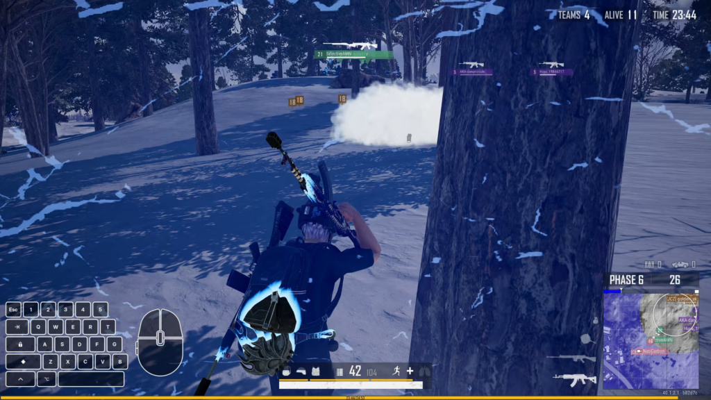 1v3 my way into zone