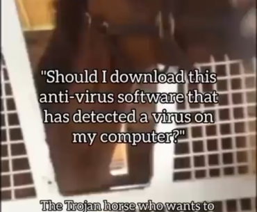 Always those free anti-virus on sketchy websites