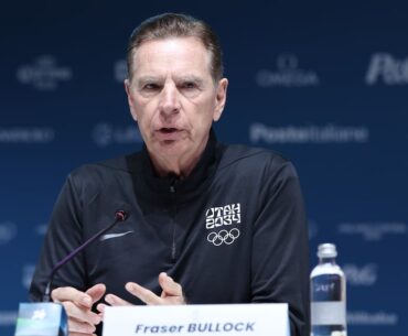 Utah 2034 Chair Fraser Bullock talks enhancements for Games with IOC President Kirsty Coventry