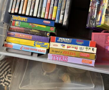 Found my wife’s NES games from when she was a kid 🕹️