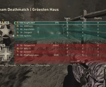 Shooting and burning!