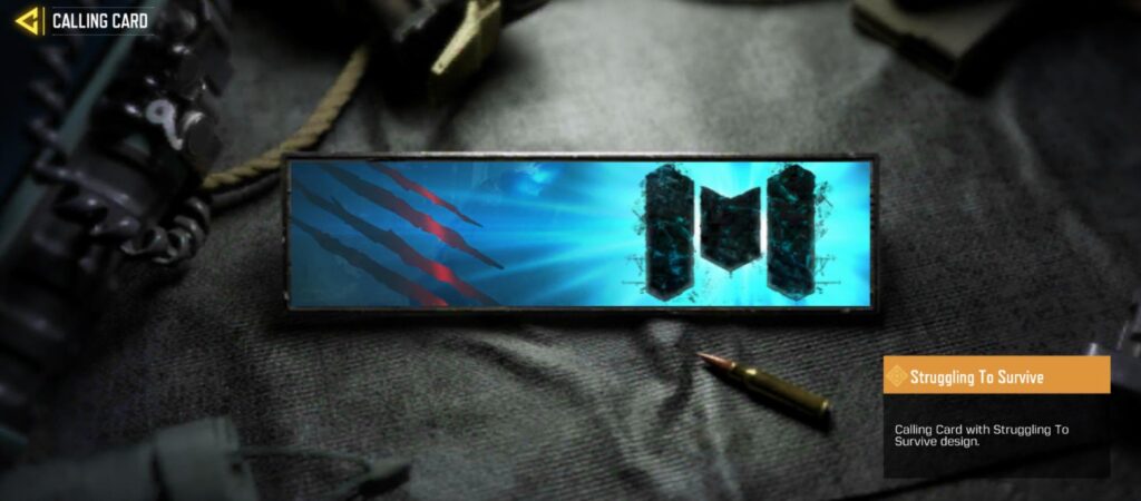 Does anyone have this calling card?