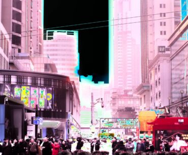 Cyberpunk City in my eyes