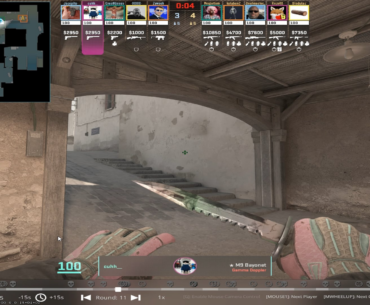 Sometimes pressing+w just works out. (Faceit level 8)