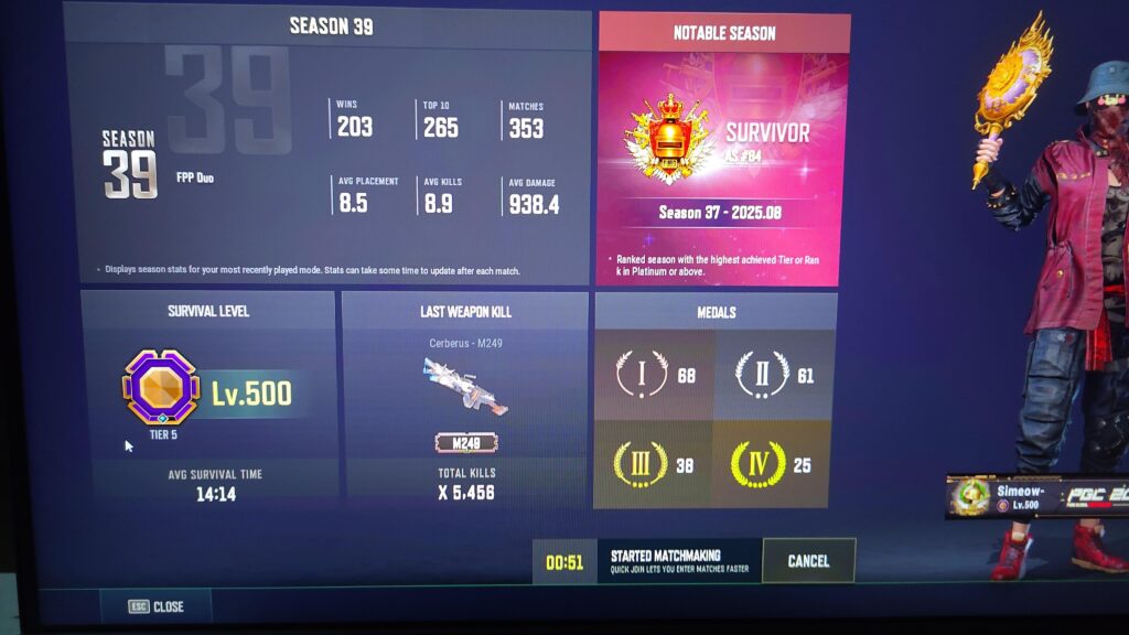 Bro reached asia #84 before getting the ban hammer