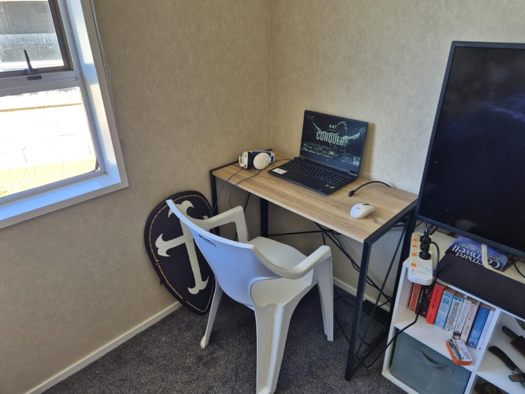 my first time having a desk of any sort