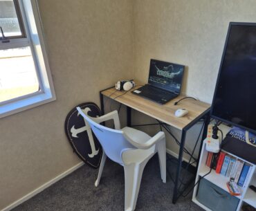 my first time having a desk of any sort