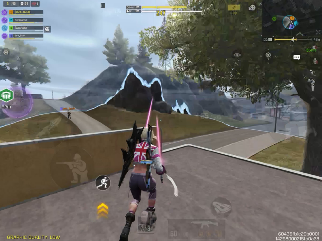 Despite me and my teammate being the last players in the lobby, the game didn’t end and we had to play until we died from the safe zone in KRAI.