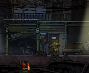 Having worked for over three years on a roguelike set in a post-apocalyptic cyberpunk world, I pay great attention to visuals and environmental details. I hope you’ll appreciate the giant robot.