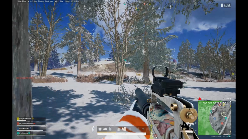 groza goes crazy too