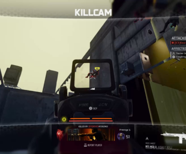 Was wondering where I got shot from…