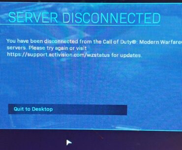 Im getting disconnected every game