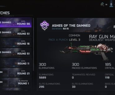 Got all sinister relics in one game.