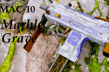 My new skin upload: Mac-10 Marble Grave