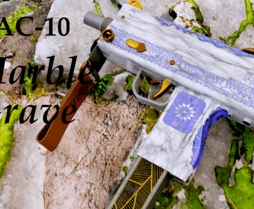 My new skin upload: Mac-10 Marble Grave