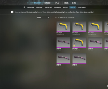 Losing 150$ from tradeups and gamba. lost 50% of all my money