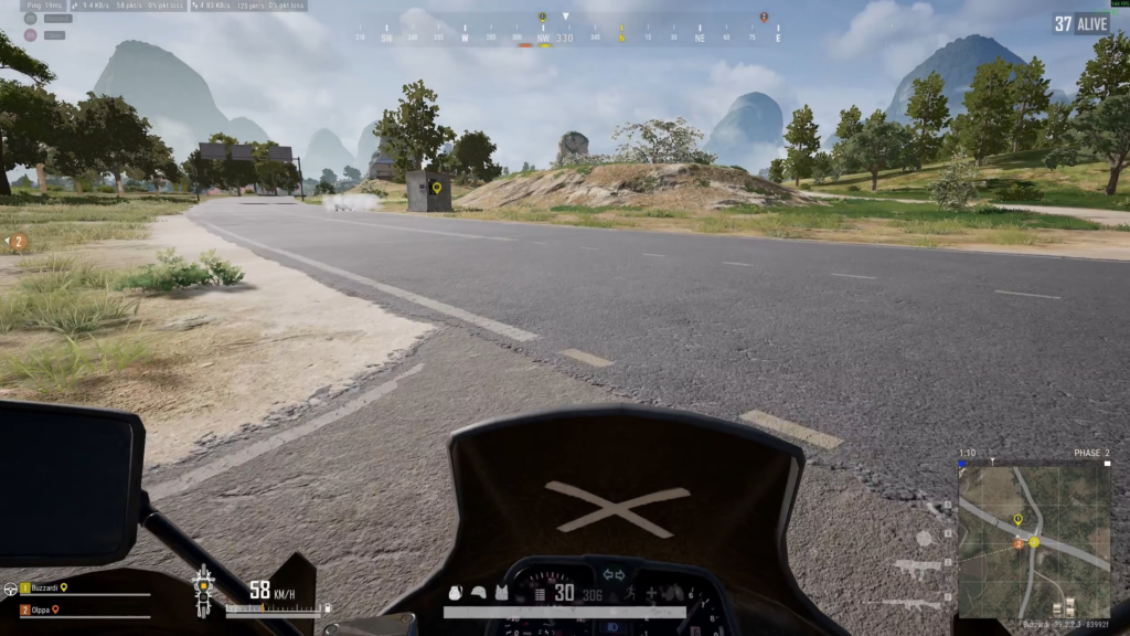 Got a perfect chance for my first motorbike driveby. Don't usually play SMG's outside of Rondo to even try.