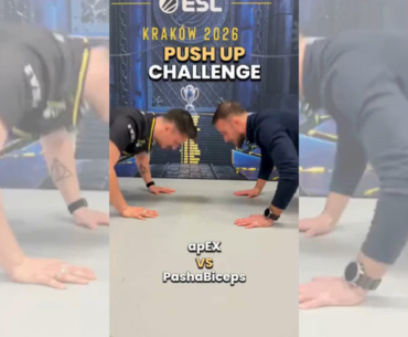 apEX vs pashaBiceps push-up challenge