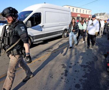 2 killed in shooting at high school hockey game in Pawtucket, Rhode Island; suspect dead, police say