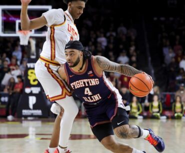 No. 10 Illinois overwhelms USC by 36 points, cruising to its 14th win in 16 games