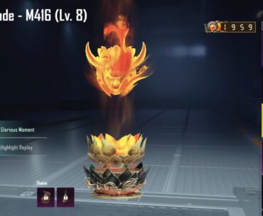 Underwhelming Glorious Moment Lv 8 New Fire M4