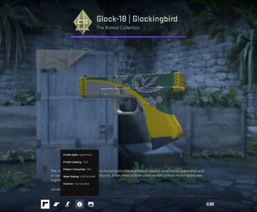 My prime immediately almost paid for itself with a Factory New Glockingbird drop