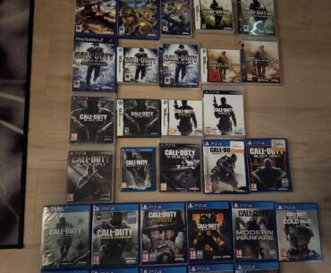 Finally completed my [COD] collection!