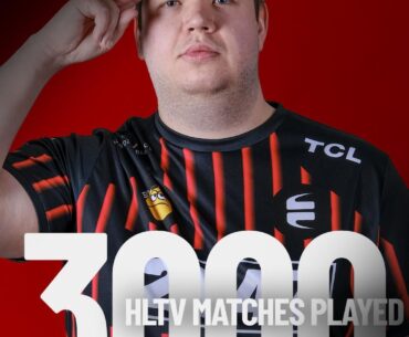 JW is the first player to reach 3000 maps played on HLTV