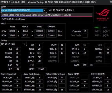 Help tune Intel RAM to AMD 9800x3D - 48GB 7200MT