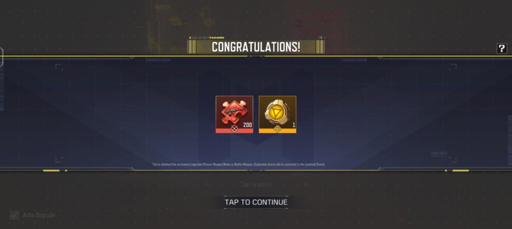 I thought it's fake to get 200 fragments but I got it today.