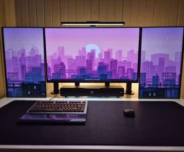 First time trying out a triple monitor setup