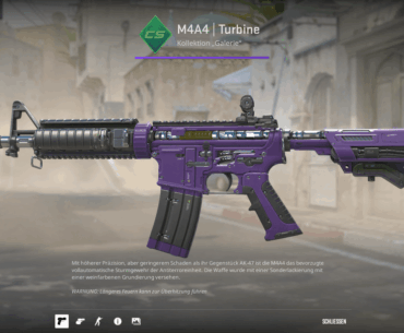M4A4 Turbine Skin is Nice but i Wish it Came With Different Colour Pattern