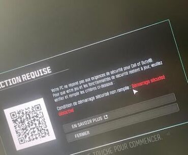 Aide démarrage sécurisé